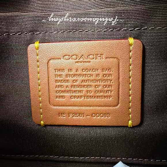 Coach Ashton Bag With Cow Print Shoulder/Crossbody CCC83 NWT - Picture 9 of 9